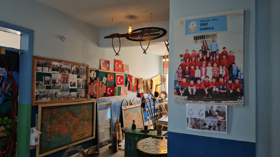 Köyün tek öğretmeni 25 yıllık tutkusunu müzeye çevirdi 9